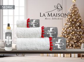 Подарочный набор полотенец La Maison, 3 шт. с ароматом Sedric