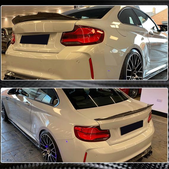 Спойлер PSM-Style V2 (для F22, Карбон) для BMW 2 серия F22/23 2014-2021 гг | Зображення 4