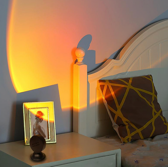 Лампа атмосферного освітлення Sunset Red • LED світильник з ефектом заходу сонця | Зображення 3