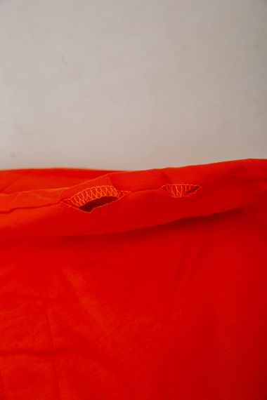 Спортивний костюм жіночий двонитка  уцінка, колір помаранчевий, 214R1419-007-U-10 | Зображення 6