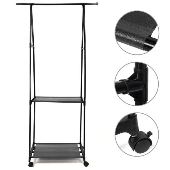 Стійка для одягу на коліщатках, Вішалка на коліщатках The New Coat Rack   знижка | Зображення 4