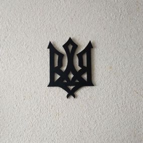 Панно декоративне картина на стіну Тризуб 210x285 acr-p000001