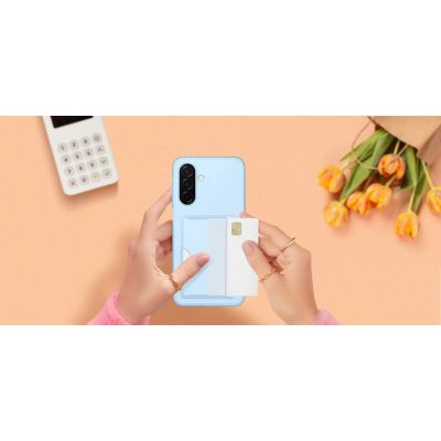 Чехол для мобильного телефона Samsung Galaxy A26 (A266) Card Slot Case blue (EF-OA266TLEGWW) | Зображення 1