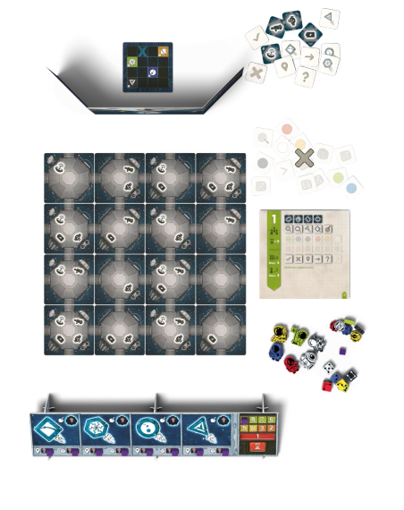 Настільна гра ШІ. Космічна пригода (AI Space Puzzle) | Зображення 1