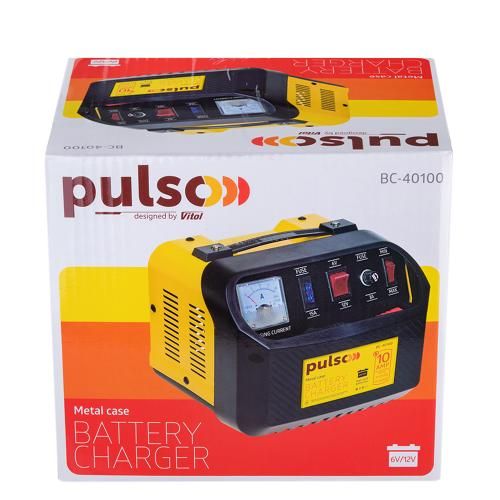 Зарядний пристрій PULSO BC-40100 6&12V/10A/12-200AHR/стрілковий індикатор. | Зображення 4