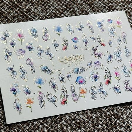 Фольгированый слайдер UAslider CF 120 на водяной основе (7x10см)