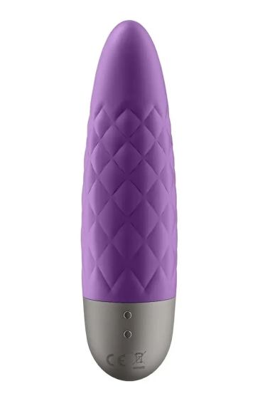 Віброкуля з глибокою вібрацією Satisfyer Ultra Power Bullet 5 фіолетовий Sex Aura | Зображення 4