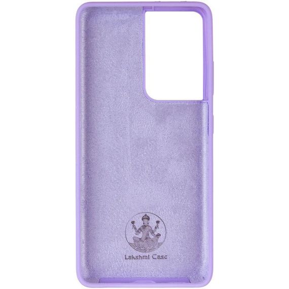 Чехол Silicone Cover Ummi Lakshmi (AA) для Samsung Galaxy S21 Ultra Сиреневый / Dasheen | Зображення 2