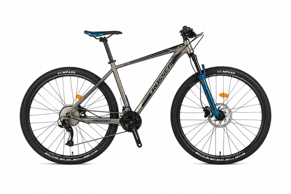Велосипед горный 29" Crosser Solo 21 рама 21", 1x12 L-TWOO + Shimano, алюминий, дисковые гидравлические | Зображення 2