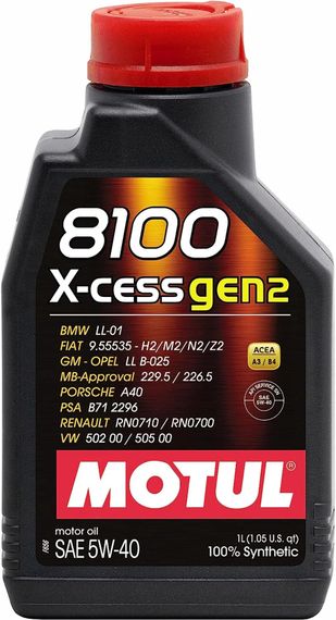 Моторна олива Motul 8100 X-CESS Gen2 5W-40 1л.