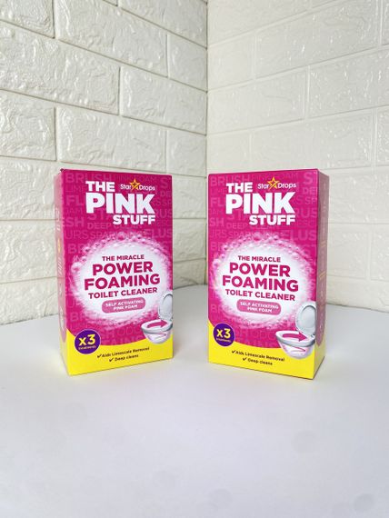 The Pink Stuff Порошок для чищення унітазу 3х100 г
