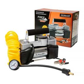 Компресор автомобільний Elegant Force Maxi 10 Атм двупоршневий (EL 100 093)