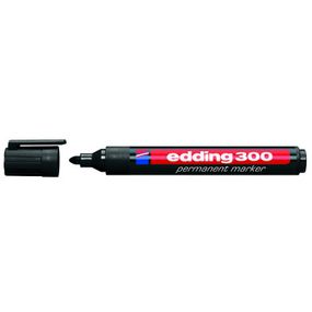 Маркер Edding перманентный Permanent 1.5-3 мм Черный (e-300/01)