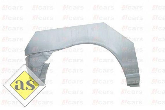 Ремчасть заднього крила ліва арка (3 дв) Ford Fiesta/COURIER 04.89-10.95 (4cars)