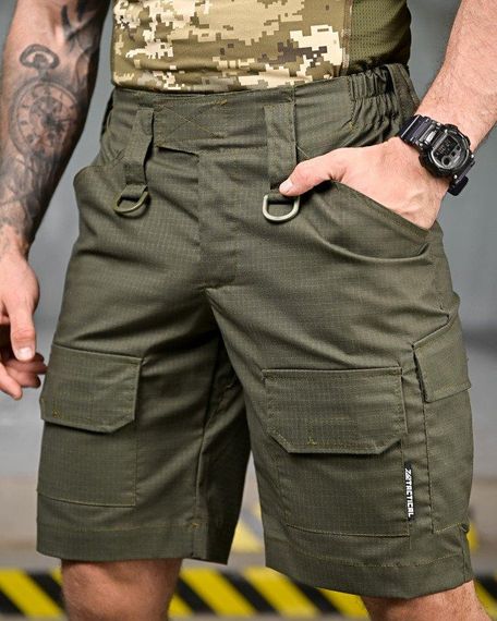 Тактичні шорти PLEZENTVIL G3 олива ПП7745