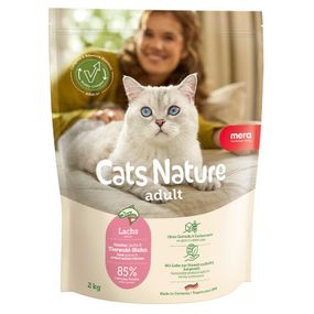 Сухий корм для котів з лососем Mera Cats Nature Adult Salmon, 2 кг