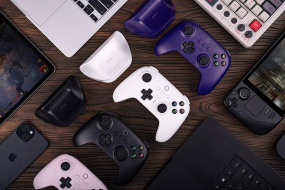 Геймпад 8BitDo Ultimate C 2.4G Wireless Controller Violet | Зображення 6
