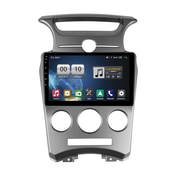 Штатна магнітола серії QIV Q1 під Kia Carens UN 2006-2012 Rondo 2007-2012 (F1) 9 дюймів