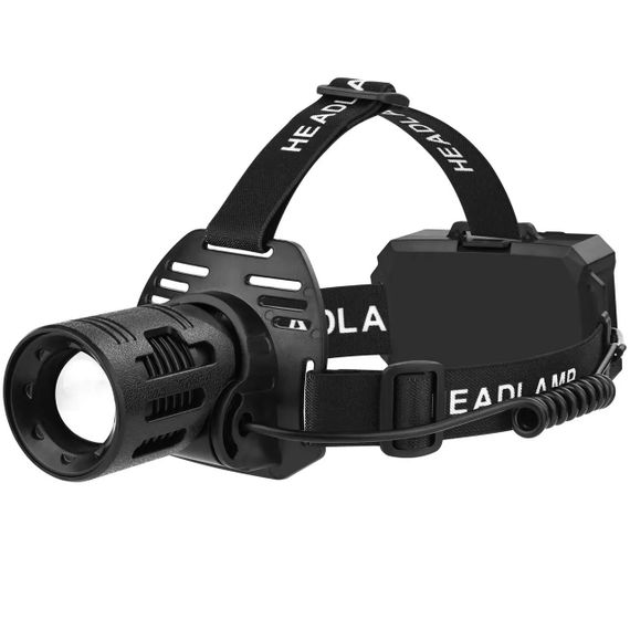 Ліхтар на лоб для риболовлі Police, Ліхтар на голову для гаража і дачі голову діодний OP-57 | Зображення 2