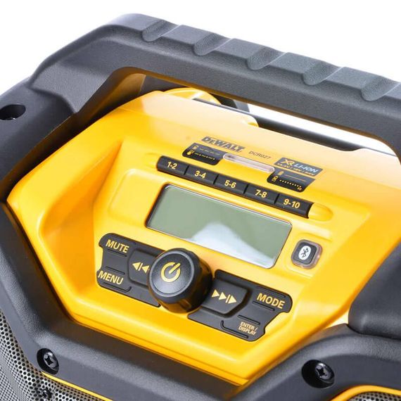 Зарядний пристрій-радіоприймач DeWALT DCR027 | Зображення 4
