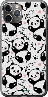 Чохол на iPhone 11 Pro Max Панди "4318u-1723-2448"