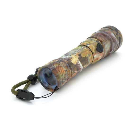 Ліхтар ручний Bailong BL-P512M-P50, 1LED Cree XHP50.2, 19W, 5 режими, ZOOM,18650/ААА/8800mah, Multicam, IP40, кабель USB-micro, | Зображення 1
