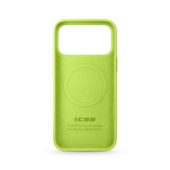 Чохол ArmorStandart ICON2 MagCase для Apple iPhone 17 Pro Neon Yellow (ARM88992) | Зображення 1