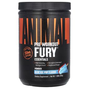 Передтренувальний комплекс Universal Nutrition Animal Fury 483 г, Ice Pop