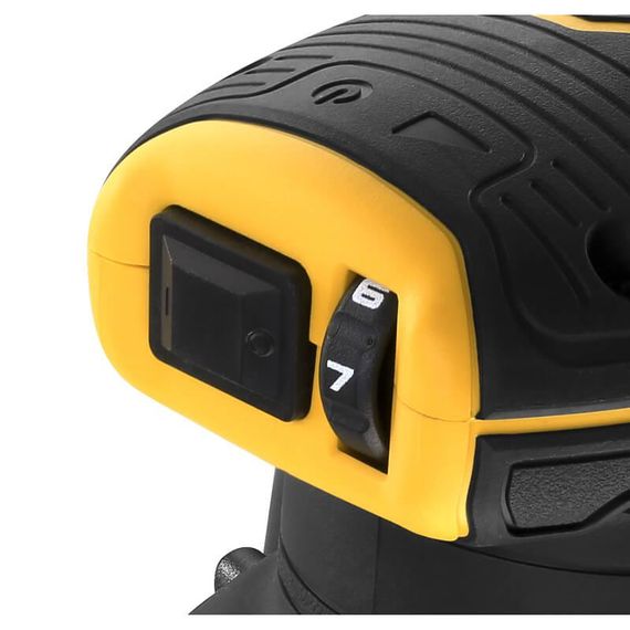 Шліфмашина ексцентрикова акумуляторна безщіткова 125мм DeWALT DCW210N | Зображення 3