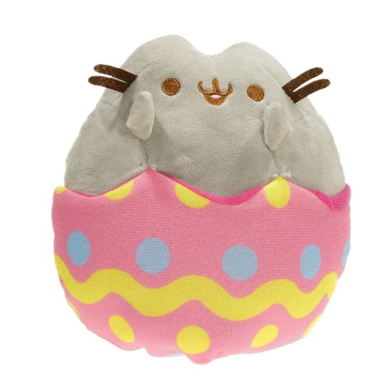 Плюшевая мягкая игрушка Кот Пушин в яйце 15х15см Pusheen Cat