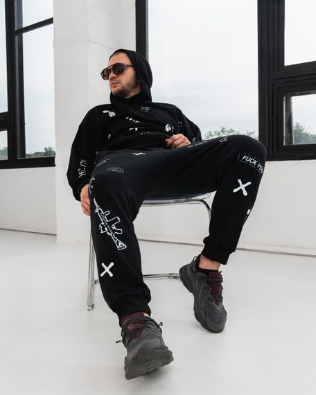 Костюм худі+штани дтф | Зображення 1