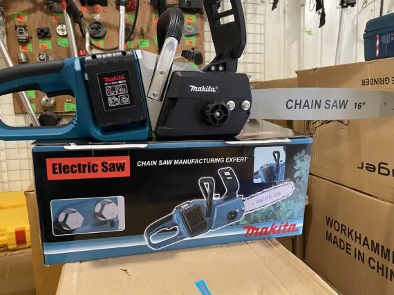 Акумуляторна пилка для саду, Електрична пилка Electric Saw   знижка | Зображення 7