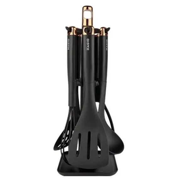 Набір кухонних приладів Magio MG-1127, силіконове кухонне приладдя, набір кухонних приладів | Зображення 6