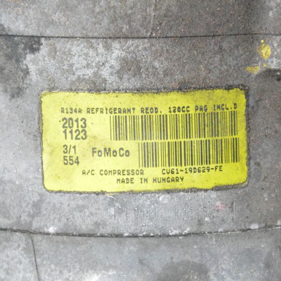 Компресор кондиціонера 1.0 Ecoboost Ford Focus III C-Max Connect 2012-2020 Компресор Форд Фокус CV6119D629FE | Зображення 5
