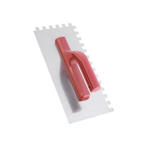 Гладилка сталева оцинкована 280х130мм, 10х10мм INTERTOOL KT-0007
