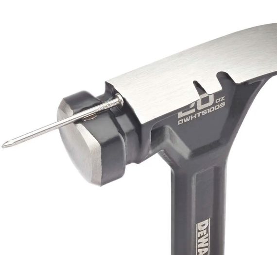 Молоток DeWalt CURVE-CLAW суцільнометалева вага головки 567 г (DWHT51009-0) | Зображення 1