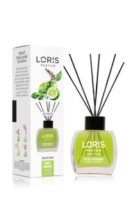 Аромадиффузор Loris parfum Бергамот и пачули (Reed Diffuser "Bergamot Patchouli") 120мл - Парфюмированый