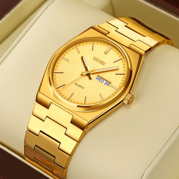 Чоловічий годинник Skmei 9288GDGD Gold-Gold | Зображення 2