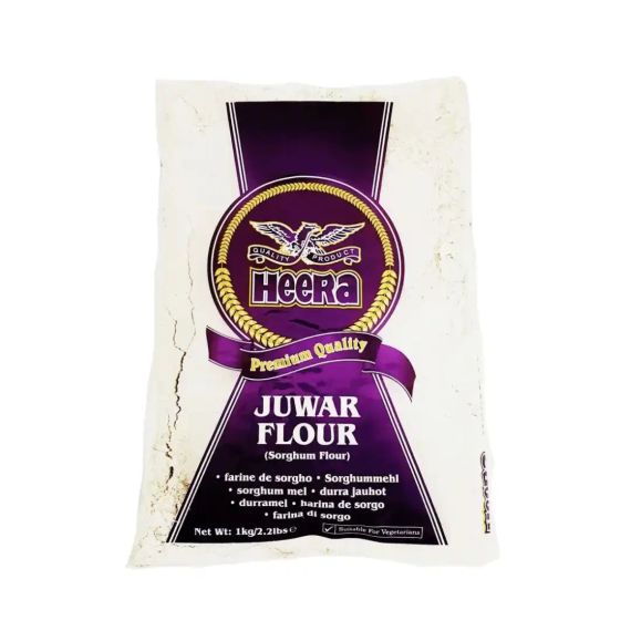 Борошно з джовару, сорго  Juwar Flour 1кг Heera 5031416370062 | Зображення 1