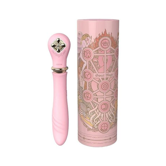 Пульсатор із підігрівом Zalo Sweet Magic - Desire Fairy Pink, турбо режим | Зображення 8