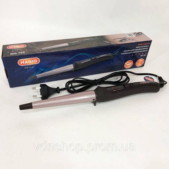 Плойка для локонів і утяжки волосся, Конусні плойки для завивки волосся Плойки якісні CJ-31 | Зображення 6