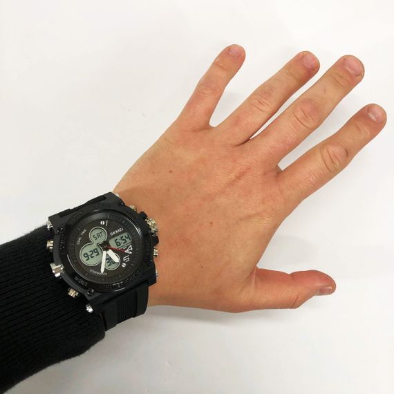 Годинник наручний чоловічий SKMEI 2065BKWT, водонепроникний чоловічий годинник, чоловічий спортивний | Зображення 6