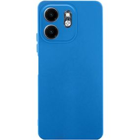 Чохол TPU GETMAN Liquid Silk Full Camera для Infinix Smart 9 4G / Hot 50i Синій / Royal blue