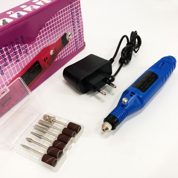 Ручной фрезер для ногтей SmartUs CBM-033 для маникюра и педикюра в домашних условиях. EC-889 Цвет: синий | Зображення 8