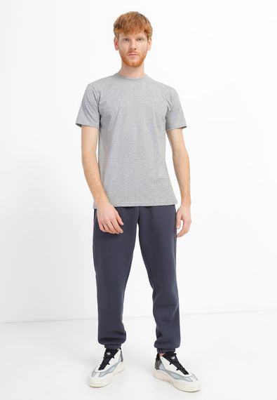Футболка чоловіча базова меланж, 2XL | Зображення 3