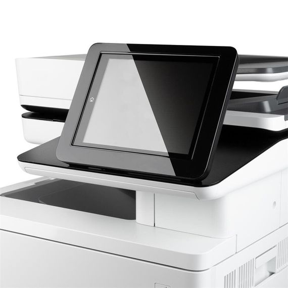 МФУ HP Color LaserJet Managed MFP E57540dn / Лазерная цветная печать / 1200x1200 dpi / A4 / 40 стр/мин / Ethernet, USB 2.0 / Дуплекс б/у | Зображення 2