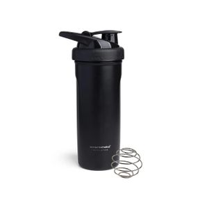 Шейкер спортивний SmartShake металевий Insulated Steel 750ml Black (Original)