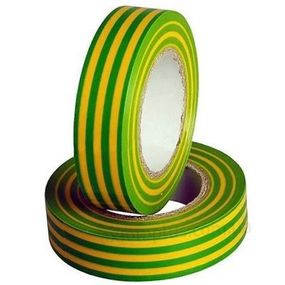 Стрічка ізоляційна ПВХнг 0.18х19мм жовто/зелена 20м Ny95506299