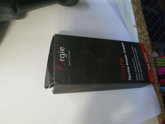 Крем для посилення ерекції Orgie Touro Power Cream, 15 мл (м'яте паковання!!!) | Зображення 1