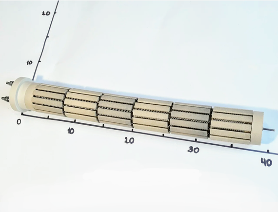 Сухой стеатитовый керамический тэн для бойлера 2200W Электрон-Т (Украина) | Зображення 2